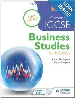 Cambridge IGCSE Business Studies