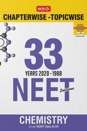 33 Years NEET-AIPMT Chapterwise Solutions - Chemistry 2020