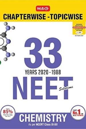 33 Years NEET-AIPMT Chapterwise Solutions - Chemistry 2020