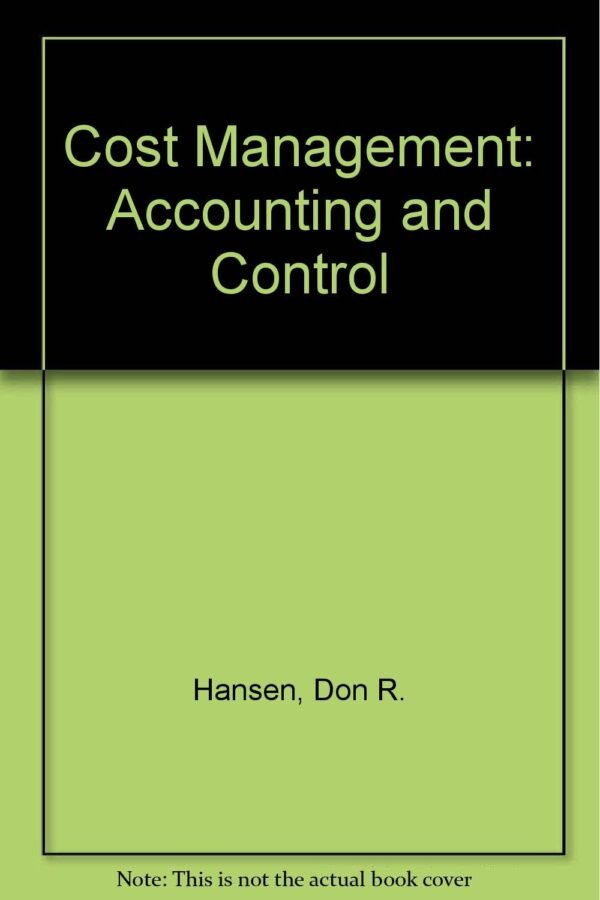 Cost Management