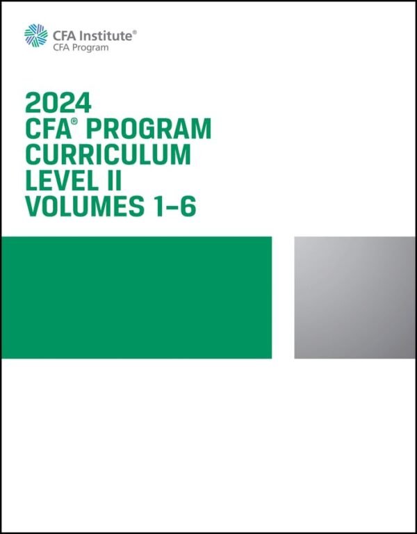 2024 CFA© Program Curriculum Level II Volume 4