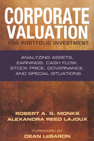 Corporate Valuation for Portfolio Investment: Analyzing Assets, Earnings, Cash Flow, Stock Price, Governance, and Special Situations
