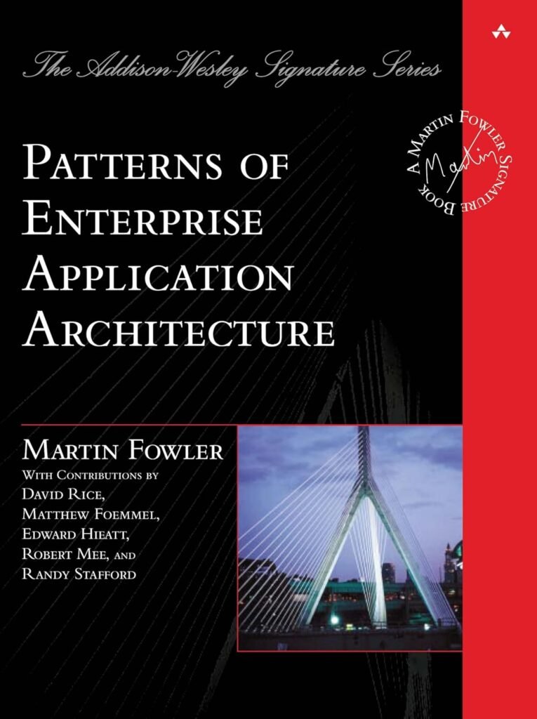 Patterns of Enterprise Application Architecture - Al Mtba3a