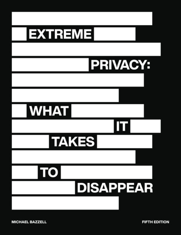 Extreme Privacy, What It Takes to Disappear